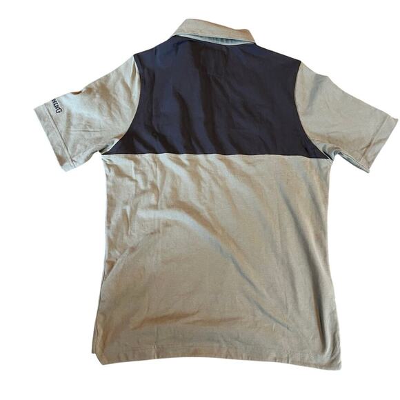 Browning Match Lock Polo Shirt. Dark Gray/Green. Men's Size Medium - Picture 2 of 8